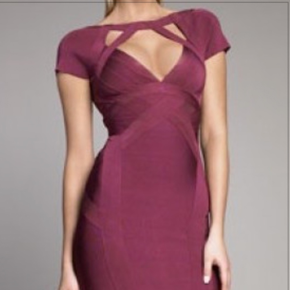 OPEN BACK BODYCON MINI DRESS